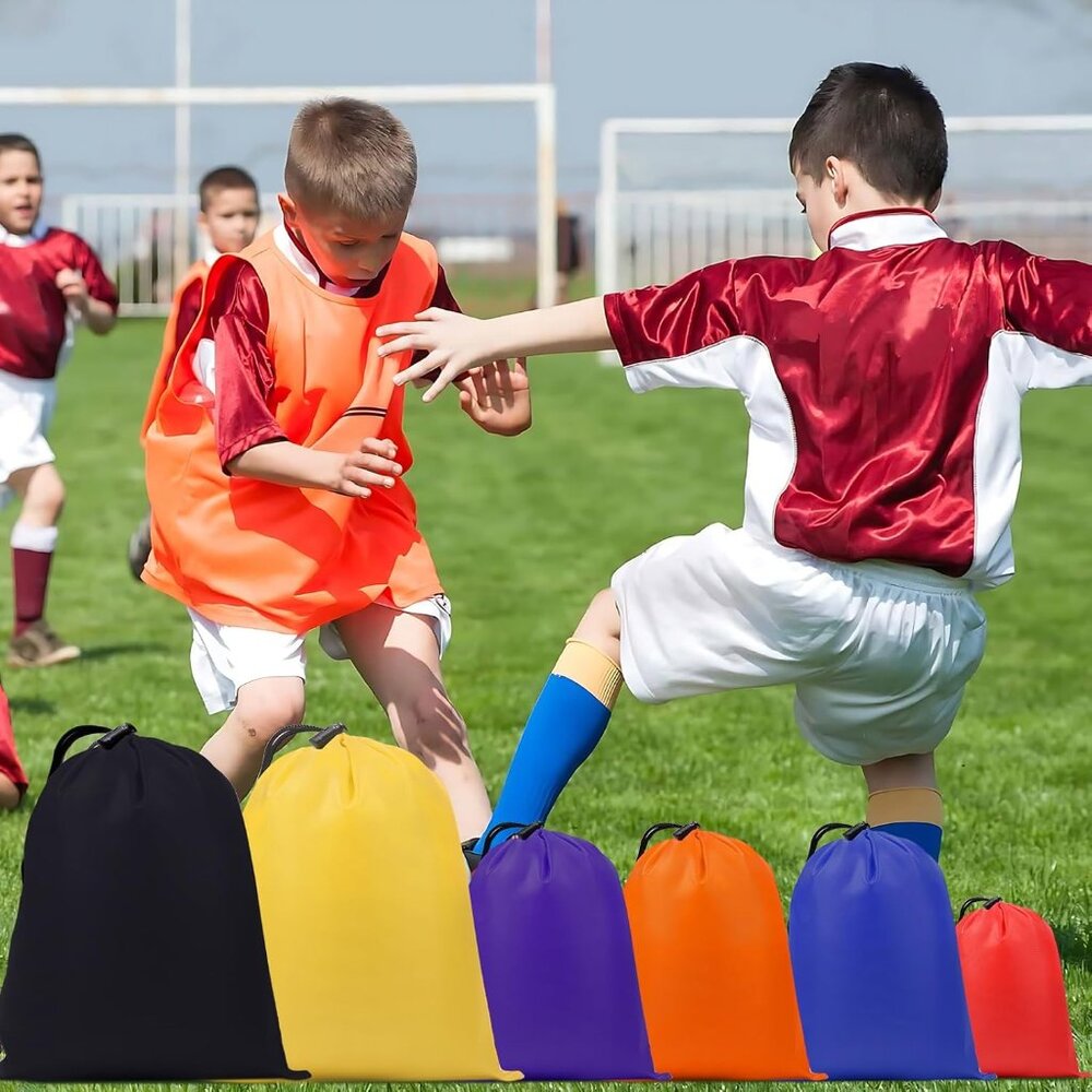 Customizable Waterproof Drawstring Sack - Sporty … - image 2